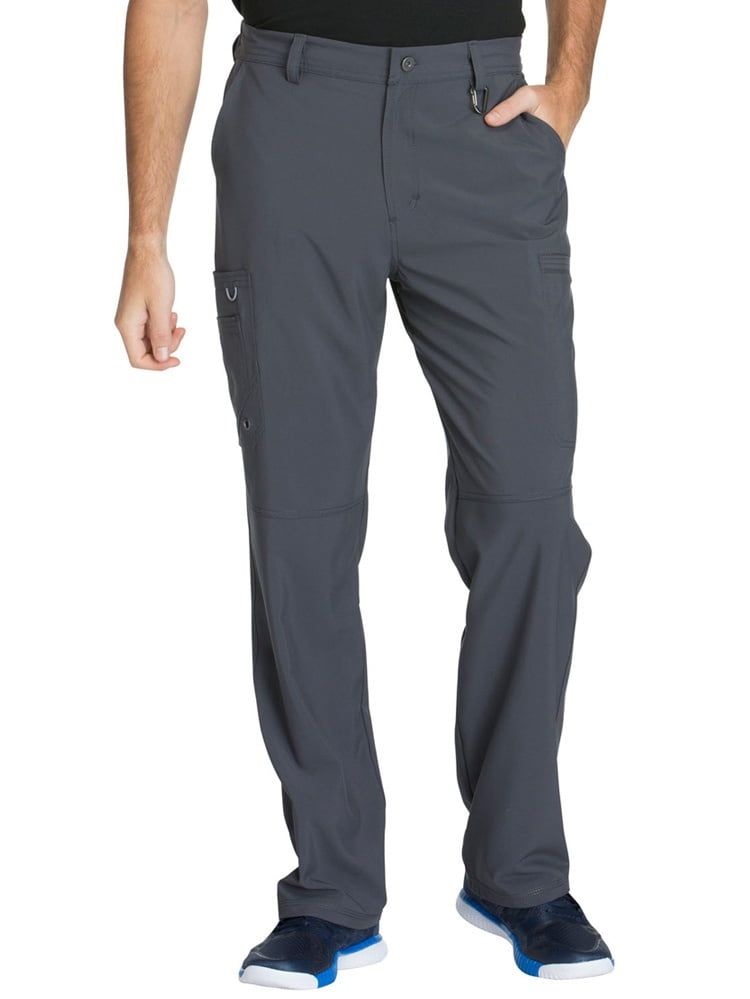 Cherokee infinity by cherokee men's zip fly cargo scrub pant