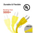 thumbnail image 3 of Cable de extensión Uboory impermeable 30 m 14/3 SJTW Heavy Duty, 3 of 7