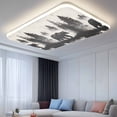 thumbnail image 2 of Black Bear Fluorescent Light Covers, Farmhouse Forest Animals Vintage Magnetic Light Covers for Ceiling Lights, Fluorescent Ceiling Shade Filters for Classroom Bedroom Office 4x2Ft x 1PCS, 2 of 8