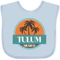 thumbnail image 3 of Inktastic Tulum Mexico Vacation Boys or Girls Baby Bib, 3 of 4