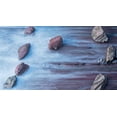 thumbnail image 4 of J.A. Palacios 18x12 Black Modern Wood Framed Wall Art Titled - Sea 813, 4 of 6