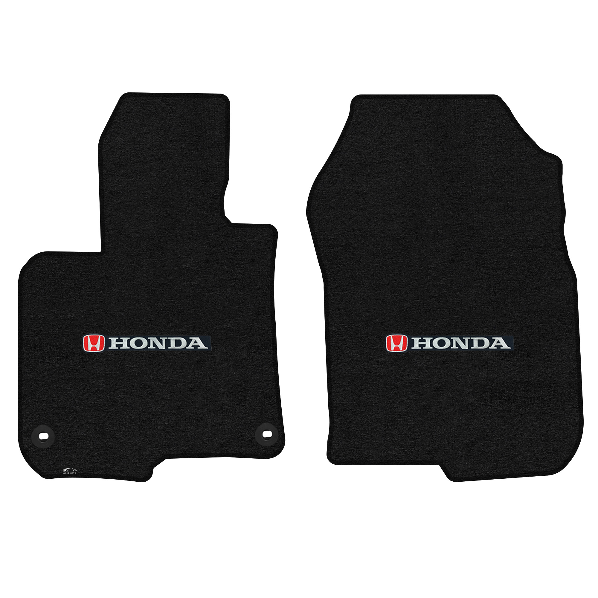 Lloyd Mats Custom Fit Floor Mats for Honda CRV 2017On LogoMat 2Pc Set