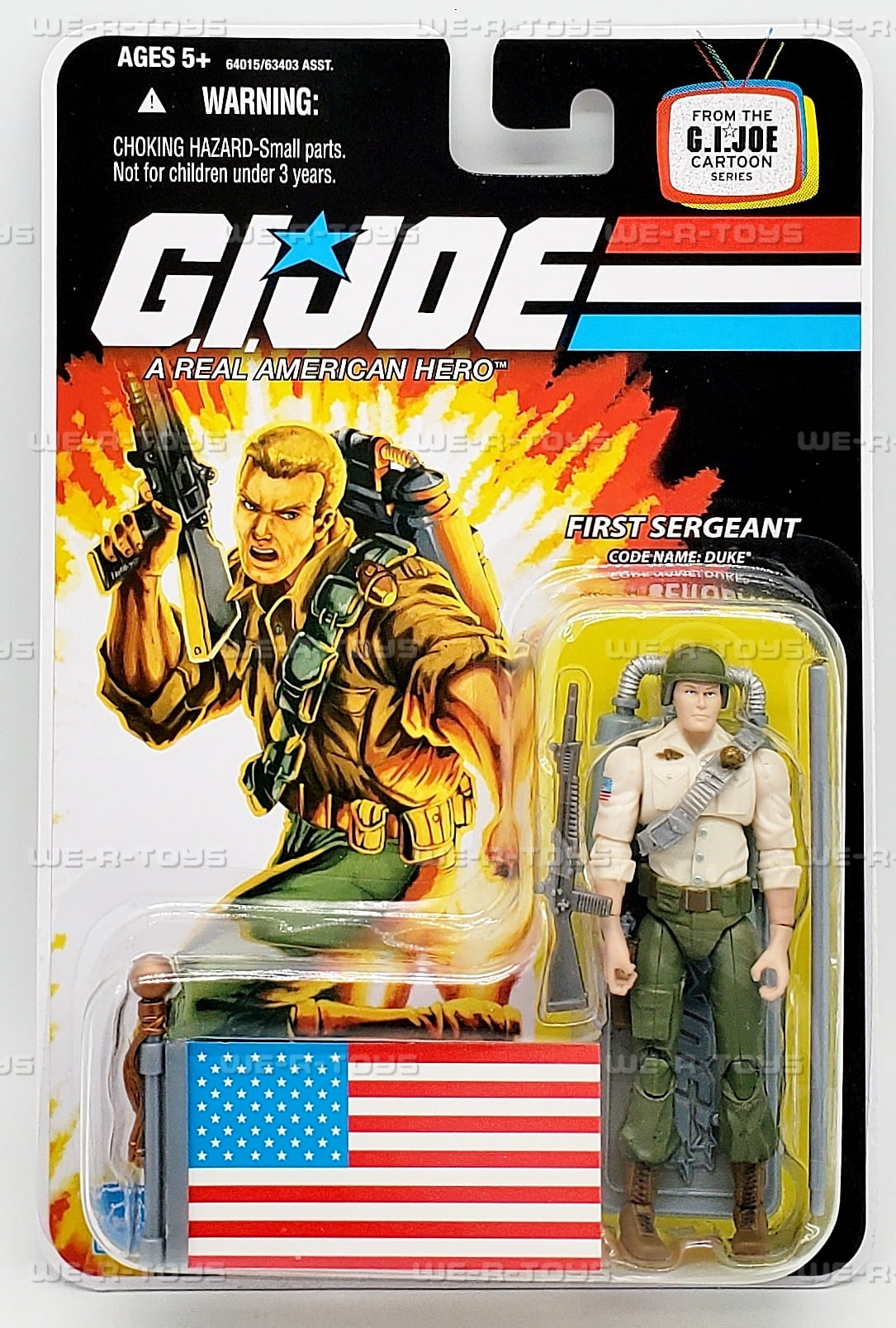 G.I. Joe 25th Anniversary First Sergeant Duke Action Figure 2008
