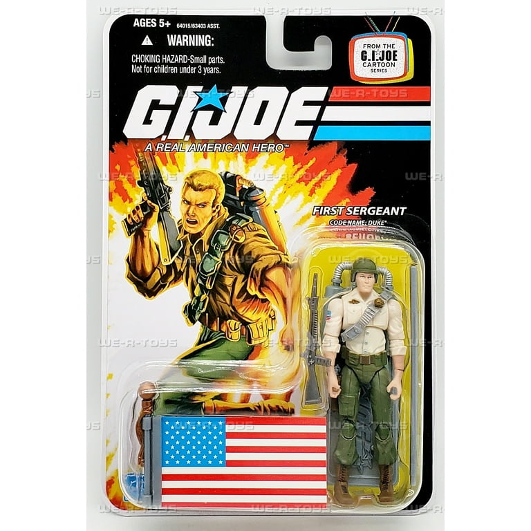 G.I. Joe 25th Anniversary First Sergeant Duke Action Figure 2008
