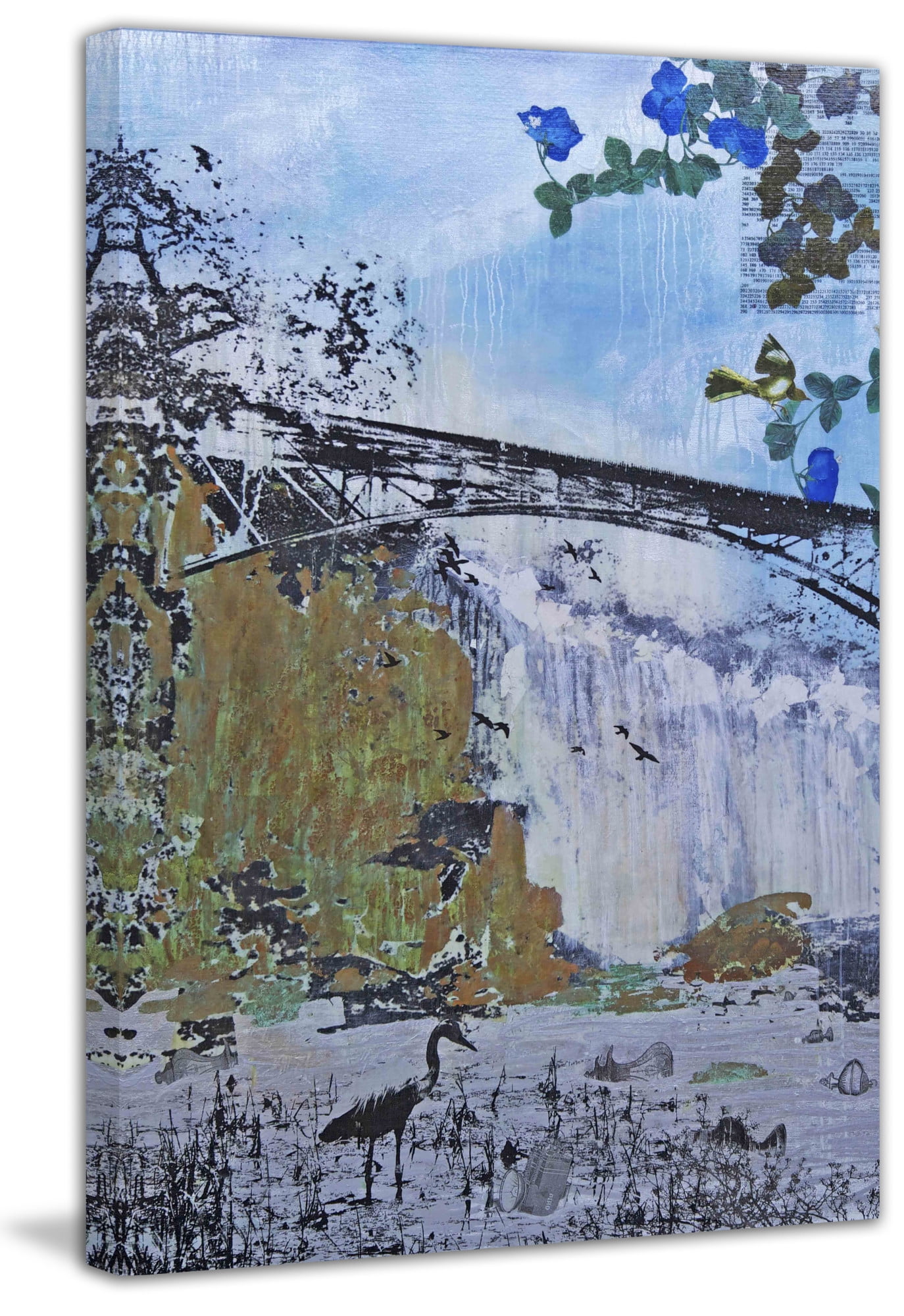 Marmont Hill "Lost Lanterns" by Tracy Silva Barbosa Painting Print on Canvas