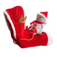 thumbnail image 3 of Christmas Snowman Dog Costume Outfit for Small Medium Large Dogs，Pet Cosplay Costumes for Christmas, 3 of 6