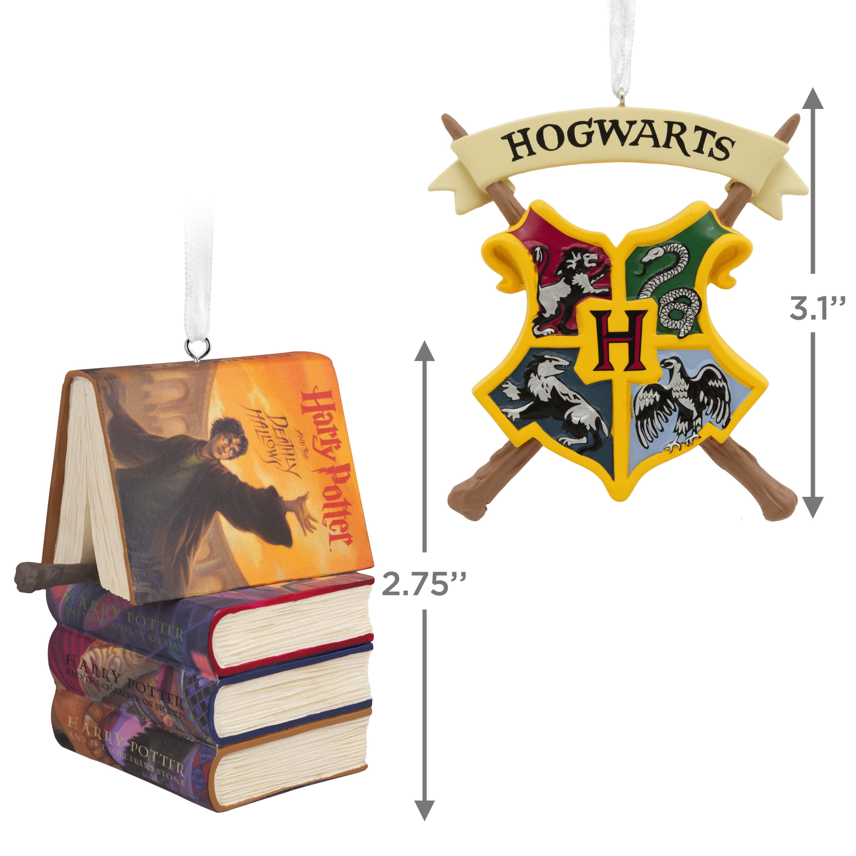Hallmark Ornaments Harry Potter Books & Wand Ornament