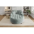 thumbnail image 2 of Modern 55" Chaise Lounge Sofa Bed with Chenille Upholstery for Living Room, 2 of 26
