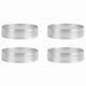 thumbnail image 2 of Paquete de 24 Anillos de Tarta de Acero Inoxidable, Anillo de Mousse de Pastel Perforado, Molde de Anillo de Pastel, Herramientas para Hornear Pasteles Redondos de 6 cm, 2 of 5