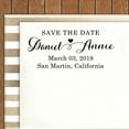 thumbnail image 4 of Printtoo Personalized Wedding Invitation Love Save The Date Rubber Stamp Self Inking Gift, 4 of 6