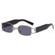 thumbnail image 2 of Gafaol de estilo retro Mujeres Hombres Protección Gafaol Plata Hugo Gafas de moda, 2 of 8