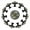 Multicolored 03, variant on 12 Pack Cupboard Knobs Crystal Clear Glass Cabinet Pulls, Round Knobs With Screws, Dresser Drawers Wardrobe Furniture Knobs Funny Skeletons with Various Dances