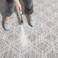 thumbnail image 6 of SAFAVIEH Courtyard Kenesa Geometric Indoor/Outdoor Area Rug, Ivory/Beige Grey, 9' x 12', 6 of 10