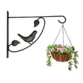 thumbnail image 1 of Adjustable Flower Basket Hook Outdoor Balcony Bird Feeder Wall Hook,Only Hook, 1 of 4