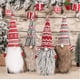 thumbnail image 1 of fundas para botellas de vino de gnomo navideño, paquete de 4 adornos para botellas de vino de gnomos suecos hechos a mano, decoraciones decorativas de Navidad de felpa escandinava de Papá Noel, decora, 1 of 5