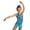 #02-Blue, variant on Gymnastics Leotards for Girls Sparkly One-Piece Pro Kids Unitard Biketards with Shorts