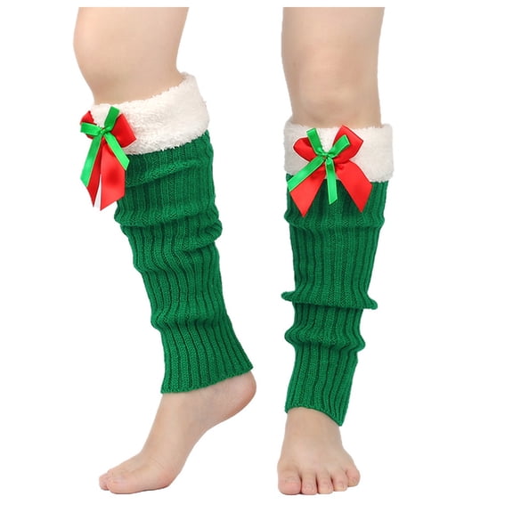 Christmas Socks for Women Women Cute Christmas Stocking Warm Knit Pile Socks