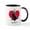 White/Black Inside, variant on CafePress - Black Golden Doodle Love Dad Mug - 11 oz Ceramic Mug - Novelty Coffee Tea Cup