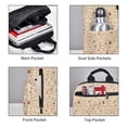 thumbnail image 4 of Naloa Coffee Time Print Lightweight DayBackpack Suitable for school, work, shopping, travel, etc., 4 of 5