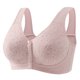 thumbnail image 3 of Ropa Interior Y Sujetadores Sexy Cómodos Suaves de Color Sólido Botón Abierto Delantero, Seno Secundario de Tamaño Grande, 3 of 5