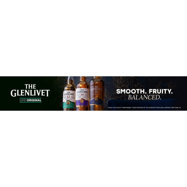 The Glenlivet Batch Reserve Single Malt ScotchAged 18 Years, 750