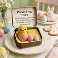 thumbnail image 3 of Easter Decorations for Home Pocket Hug Box Plush Rabbit 1 Count, 3 of 6