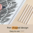 thumbnail image 6 of Artist Eraser Pen 3.8mm Retractable Design Includes 5 Refillable Erasers For Detailed Sketching And Schoolwork, 6 of 7