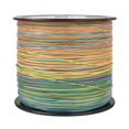 thumbnail image 4 of HERCULES Braided Fishing Line 2000m 2187yds 10lbs-200lbs Pe Superline 8 Strands (Multicolor 100lb/45.4kg 0.55mm), 4 of 9
