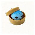 thumbnail image 1 of Pelota antiestrés con forma de bollo al vapor, suave y apretable: un adorable juguete sensorial para aliviar la ansiedad, masa descompresora de crecimiento lento para niños y adultos., 1 of 6