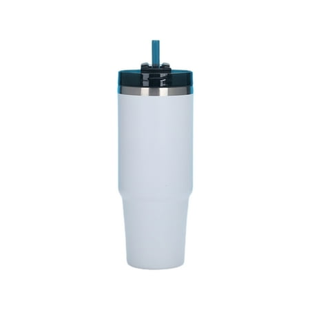 

Whigetiy Stainless Steel Coffee Cups Insulated Tea Cups with Lids and Straw Double Walled Insulated Coffee Mug Drinks Hot/Cold
