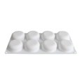 thumbnail image 4 of Molde de Cocina 2 moldes redondos de silicona para tartas3Dbricolajemolde para chocolateherramienta para hornear mousse Wdftyju  Libre de BPA, 4 of 5