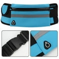 thumbnail image 3 of Waist Bag, Hiking Waistpack Phone Pouch Belt Waist Bag, For Men Women Biking Traveling Outdoor Sport Running Jogging Sky Blue Free Size, 3 of 8