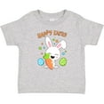 thumbnail image 3 of Inktastic Happy Easter Bunny with Eggs and Carrot Boys or Girls Baby T-Shirt, 3 of 5