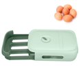 thumbnail image 3 of Egg Storage Box Drawer Type Refrigerator Dumpling Organization Gadgets Drawer Organizer Fresh Keeping Food Stackable Holder Home Kitchen Gadgets Green, 3 of 9