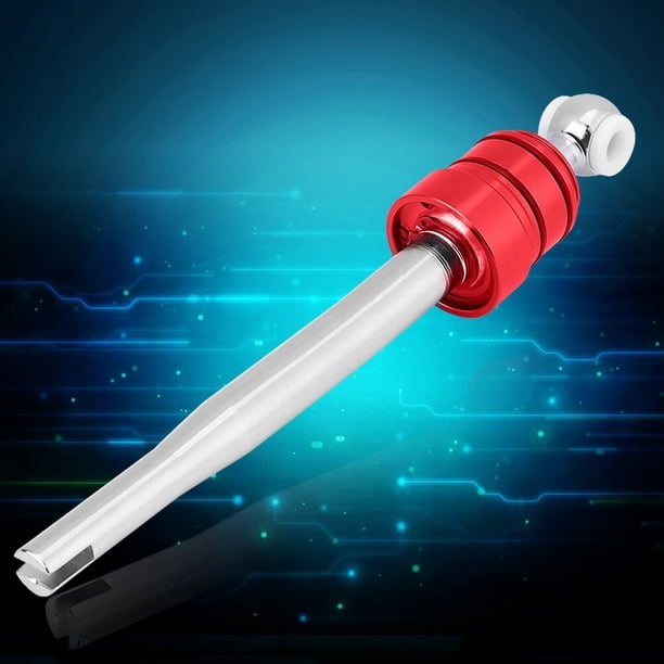 Palanca de cambios de tiro corto, palanca de cambios de tiro rápido Palanca de cambios de tiro de aleación de aluminio Palanca de cambios de tiro rápido para la serie E30 E36 E39 M3 M5(Rojo)