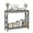 Grey, variant on Console Table 39.5”, 2-Tier Narrow Sofa Side Table with Storage Shelf, Entrance Table for Hallway/Foyer/Living Room/Corridor/Office, Grey