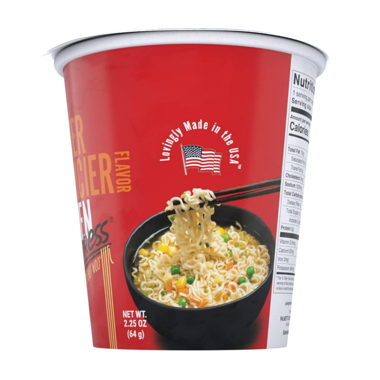 Ramen Express Hotter & Spicier Ramen Cup Noodle, by Chef Woo