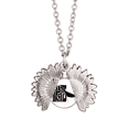 thumbnail image 1 of Insect Harm Fears Animal Mantis Sunflower Necklace Pendant Locket Jewelry, 1 of 3
