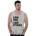 thumbnail image 5 of Love God and Others Christian Quote Tank Top T Shirts Men Women Brisco Brands M, 5 of 6