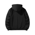 thumbnail image 4 of Fleece Lined Zip Up Hoodie Men - Mens Hooded Sweatshirt Long Sleeve Sports Jacket Big and Tall with Pockets Fall Fashion, 4 of 9