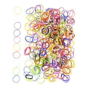 Scunci No-Damage Plastic Polybands in Bright Multi-Colors: Pink, Blue, Purple, Orange, Green, White, and Black, 500ct
