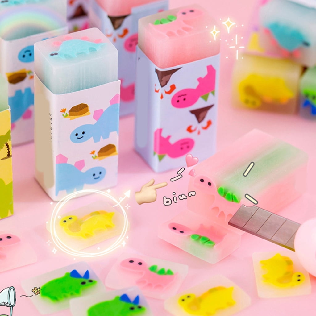 32/36 Pcs Fruit Erasers Aesthetic Erasers Lovely Animal Pencil Erasers Soccer Erasers Easy To Prizes for
