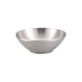 thumbnail image 2 of Stainless Steel Ramen Bowl, Japanese Cold Noodle Bowl, Double Insulated Rice Bowl, Loudspeaker Style, Large Size for Family Meals, Multipurpose for Cooking, Kitchen Essentials, Silver, 2 of 6