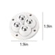 thumbnail image 3 of Ruedas de bola universales autoadhesivas | Paquete de 4 ruedas giratorias para cajas, contenedores y muebles en movimiento | Rotación de 360 grados, fácil instalación, plástico y acero inoxidable, 3 of 9