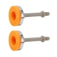 thumbnail image 1 of Leveling Screw Leg, Non Slip Abrasion Resistance TPU Rubber Leveling Screw Feet Shock Absorption Carbon Steel Nuts Grainflat  For Factory For Storage Rack, 1 of 8