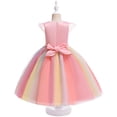 thumbnail image 3 of GYRATEDREAM Dress for Girls Unicorn Pageant Princess Party Birthday Long Maxi Gown Flower Girls Bridesmaid Formal Puffy Tulle Dresses 3-8Y, 3 of 10