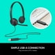 thumbnail image 4 of Auriculares Logitech USB H340 Stereo para Windows y Mac - Negro, 4 of 7