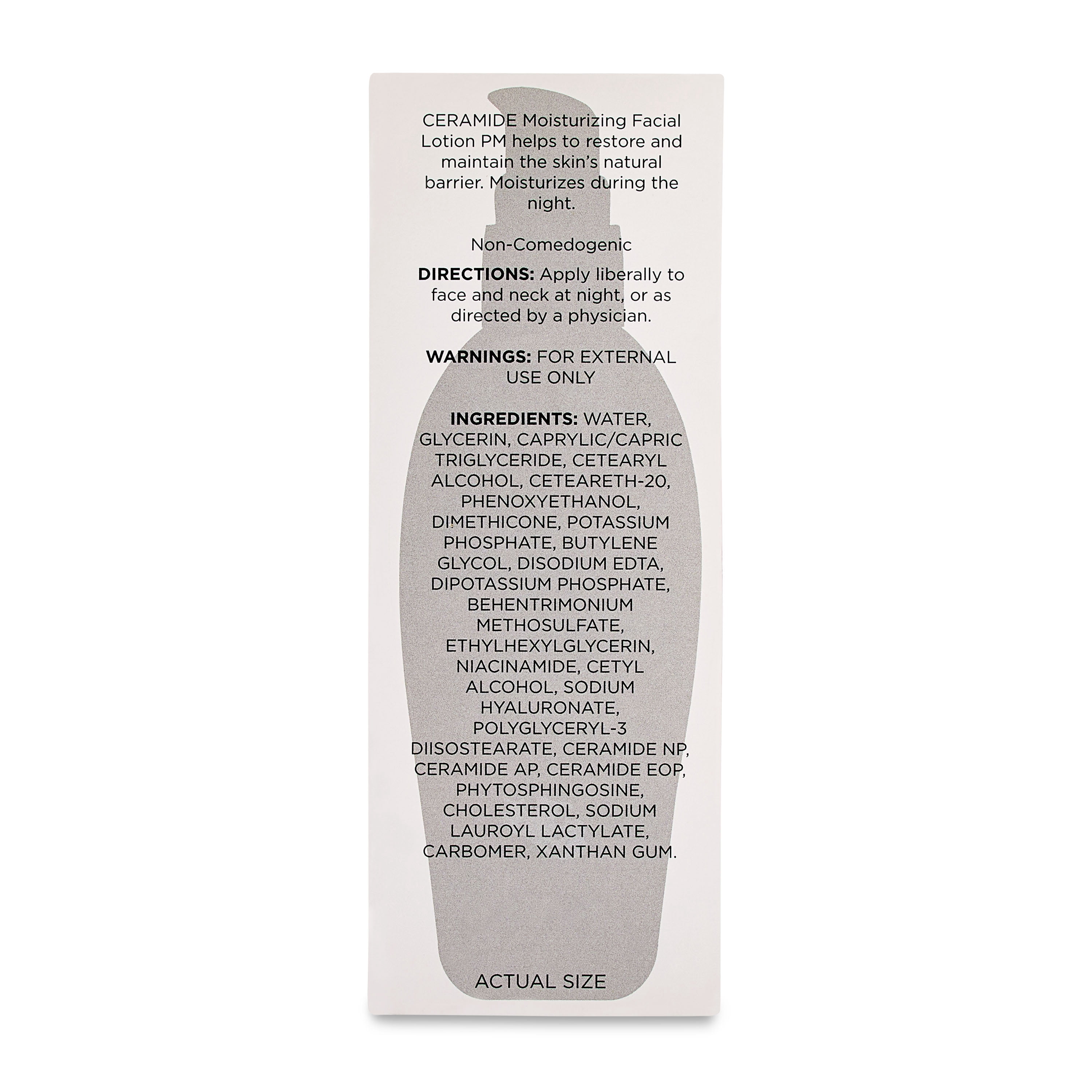 Equate Facial Moisturizing Lotion PM, 3 fl oz