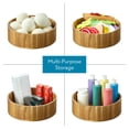 thumbnail image 5 of iDesign 10-Inch Acacia Wood Lazy Susan Organizer for Kitchen - Lazy Susan Turntable for Cabinet, Countertop, or Pantry, 5 of 6