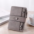 thumbnail image 3 of Fashion Foldable Small Wallet Women Pu Leather Card Holder Wallet - Spot Sales, 3 of 5
